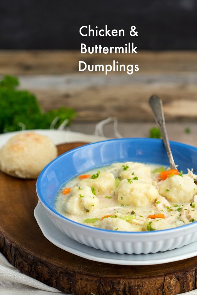Chicken and Buttermilk Dumplings | gatherforbread.com