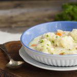 Chicken and Buttermilk Dumplings | gatherforbread.com