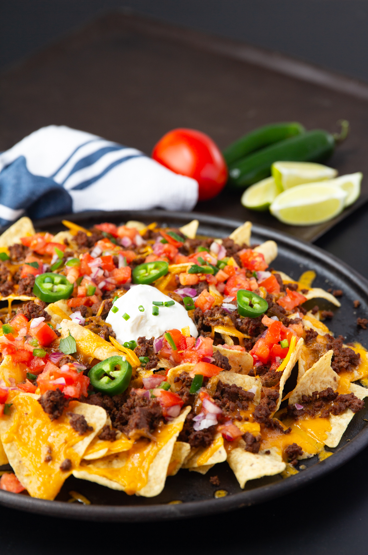 Easy Cheesy Nachos - Gather for Bread