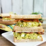 Avocado Bacon Egg Salad Sandwich