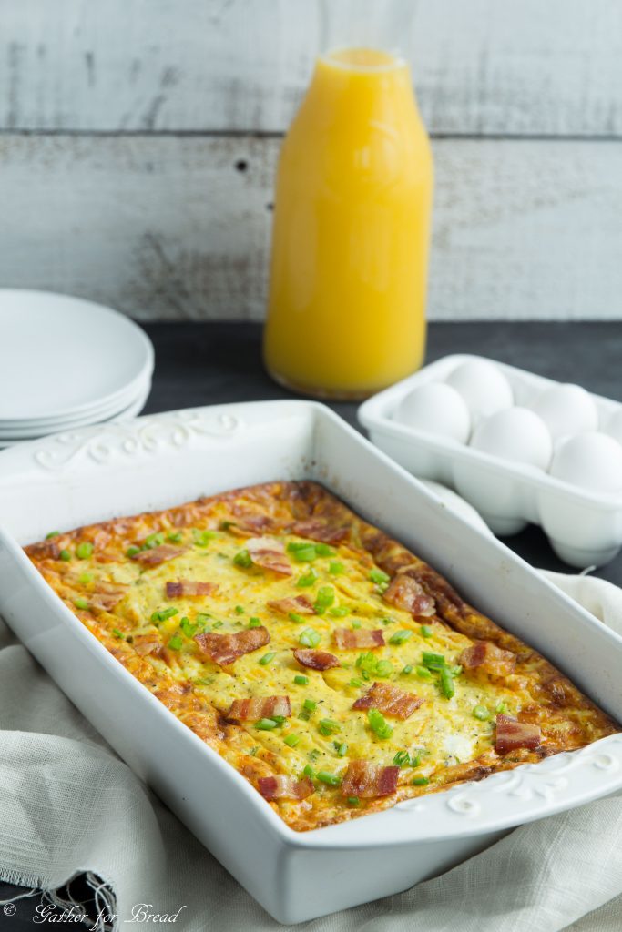 Bacon Egg Hashbrown Biscuit Bake-8