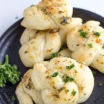 Homemade Garlic Parmesan Knots