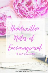 Handwritten Notes of Encouragement