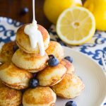 Lemon Blueberry Pancake Poppers