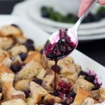 Blueberry Bread Pudding