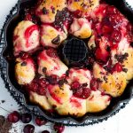 Chocolate Cherry Pull Apart Bread