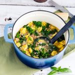 Sausage Kale Tortellini Soup