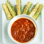 Oven Fried Parmesan Zucchini Sticks
