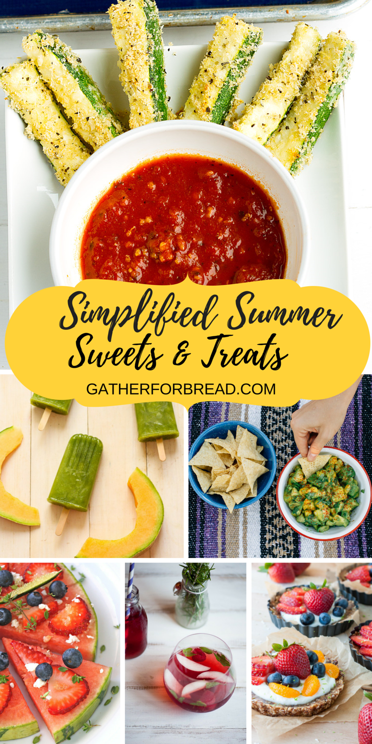 20 Simplfied Summer Sweets & Treats