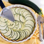 Crustless Zucchini Pie