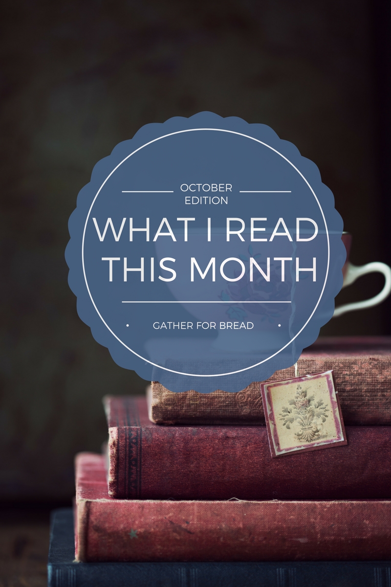 What I Read October Book List