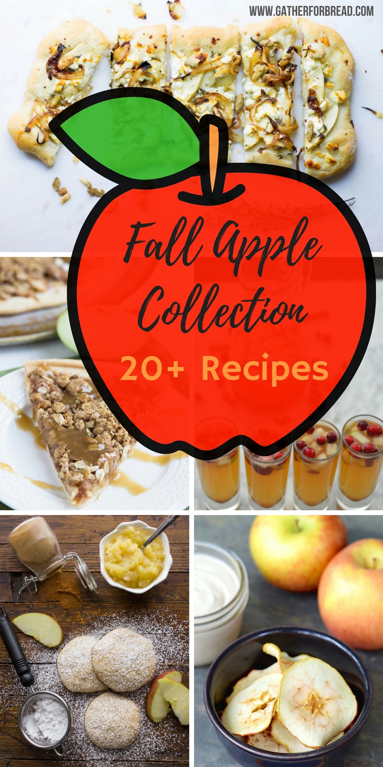 Fall Apple Recipe Collection - Round up of amazing fall flavors including sweet and savory treats. A variety of recipes to get you inspired for autumn.