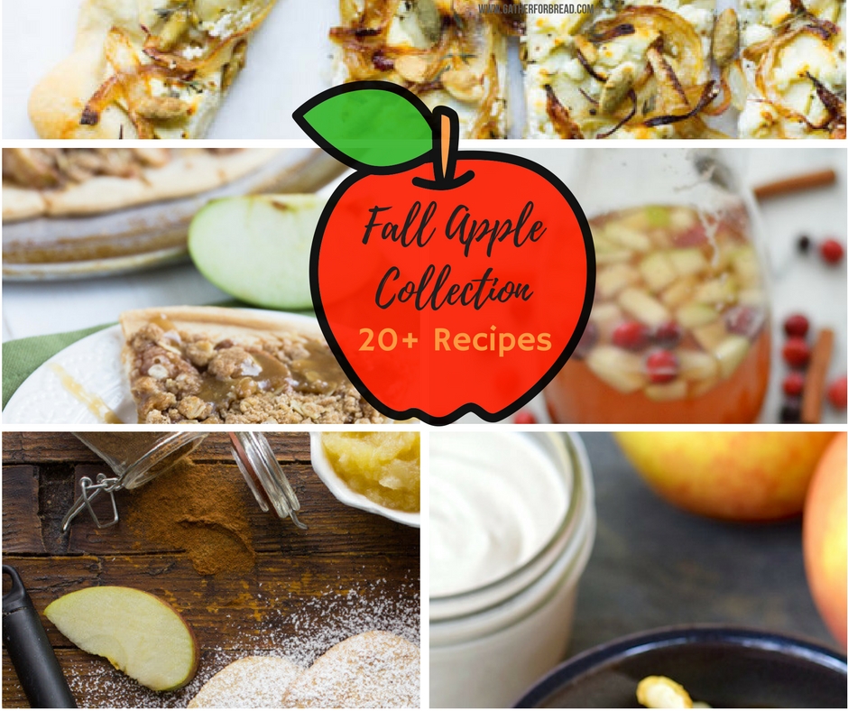 Fall Apple Recipe Collection - Round up of amazing fall flavors including sweet and savory treats. A variety of recipes to get you inspired for autumn.
