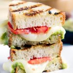 Guacamole Grilled Cheese - Grilled cheese sandwich bursting with gooey cheese and guacamole. This recipe makes a whole new way to enjoy a grilled cheese sandwich.