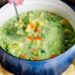 Broccoli Potato and Cheese Soup