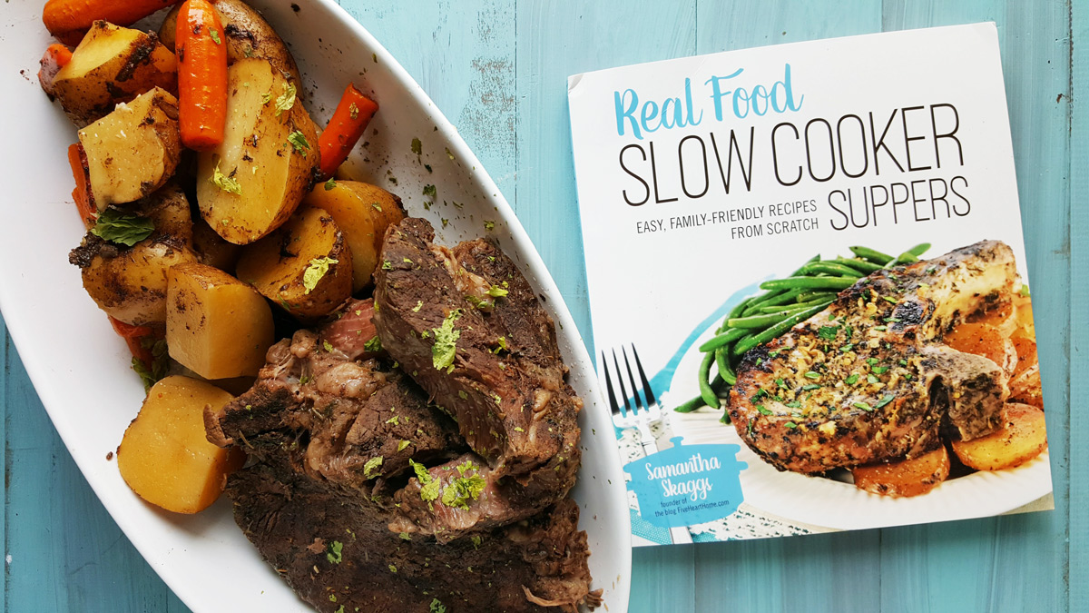 Real Food Slow Cooker Recipes - Comforting Pot Roast