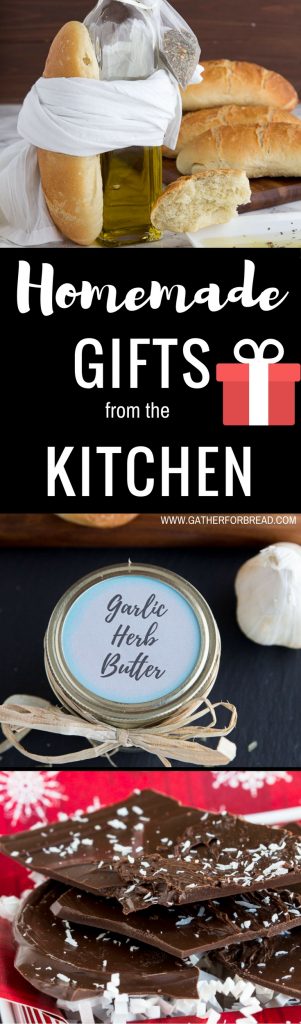Homemade Gifts from the Kitchen - Easy Gifts to Give straight from your kitchen. Festive and fun!
