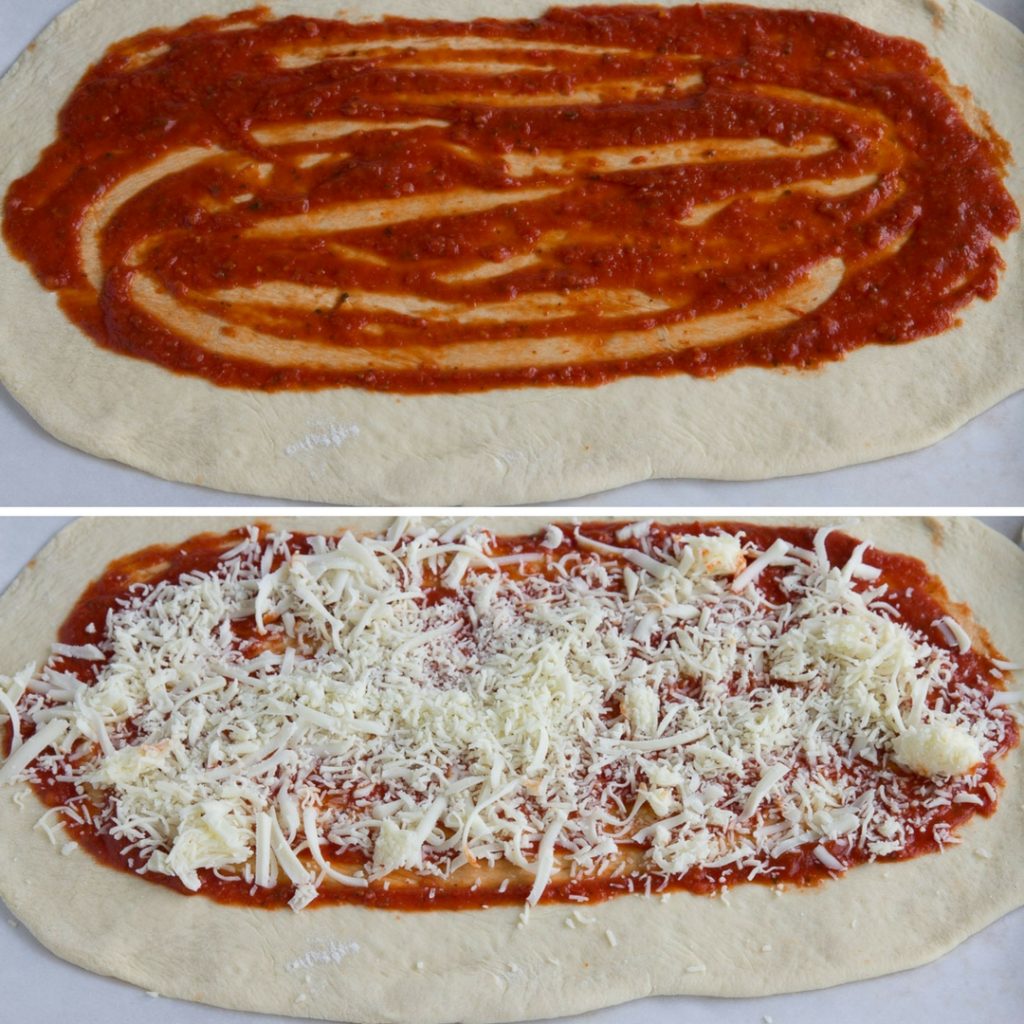How to Make Stromboli - Recipe for how to make homemade stromboli made with pizza dough. Real dough, stuffed pepperoni salami and cheeses for an authentic Italian dinner.