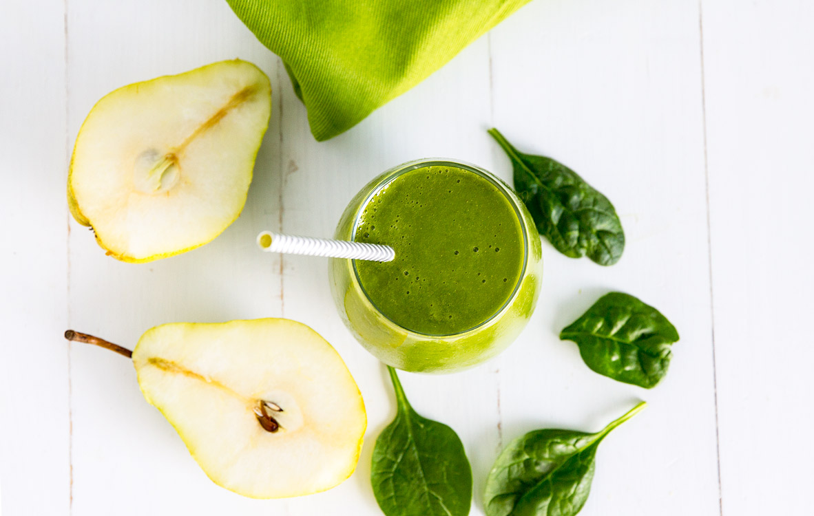 Glorious Greens Pear Smoothie