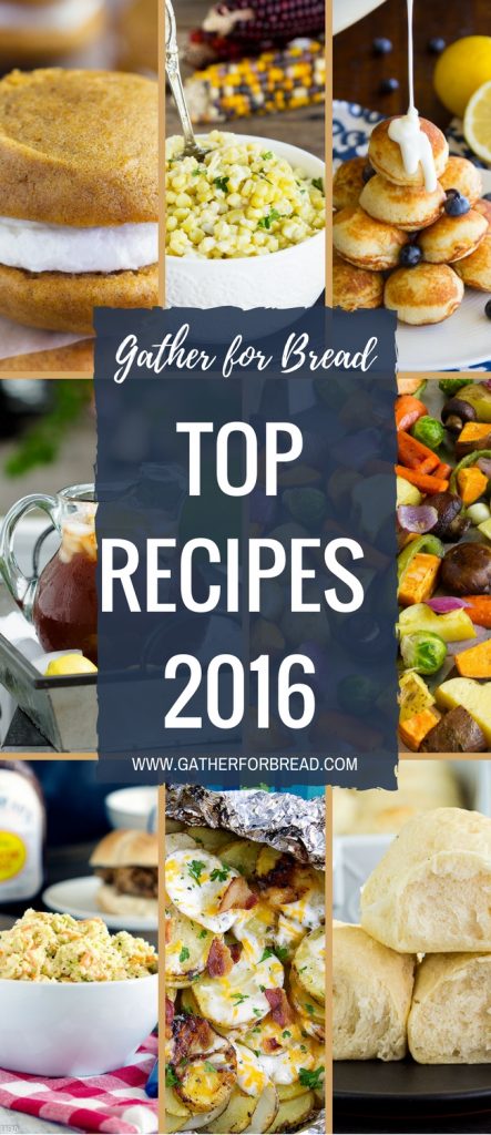 Top Recipes 2016