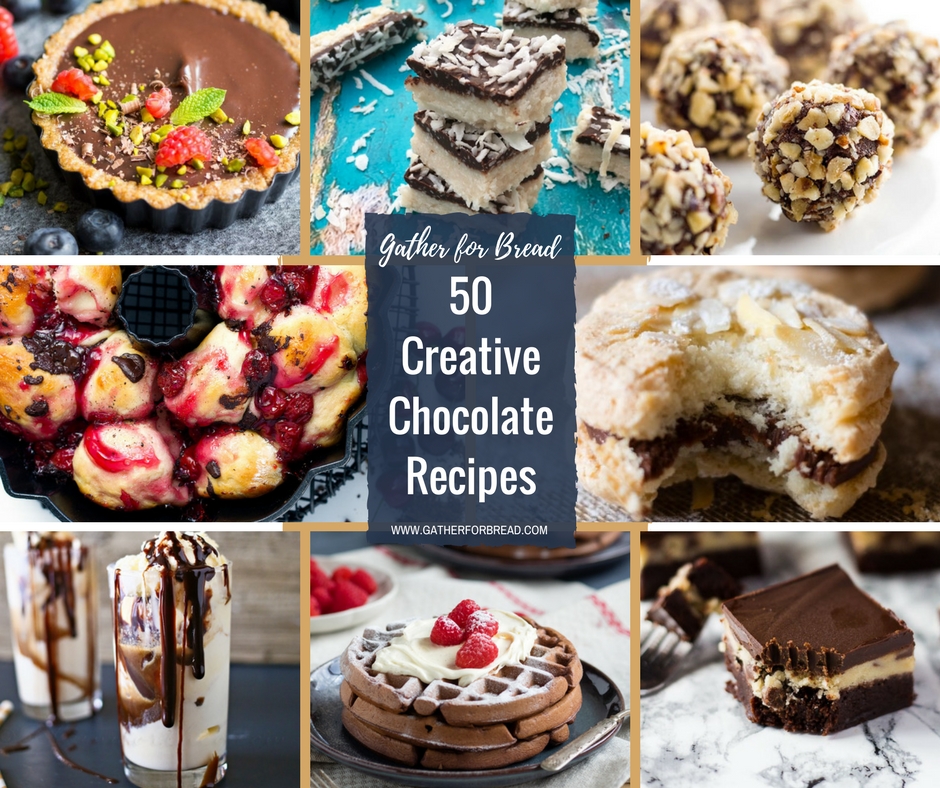 50 Creative Chocolate Recipes
