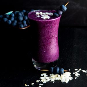 Blueberry Coconut Smoothie