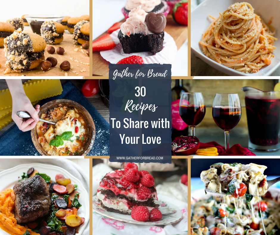 30 Recipes to Share with Your Love