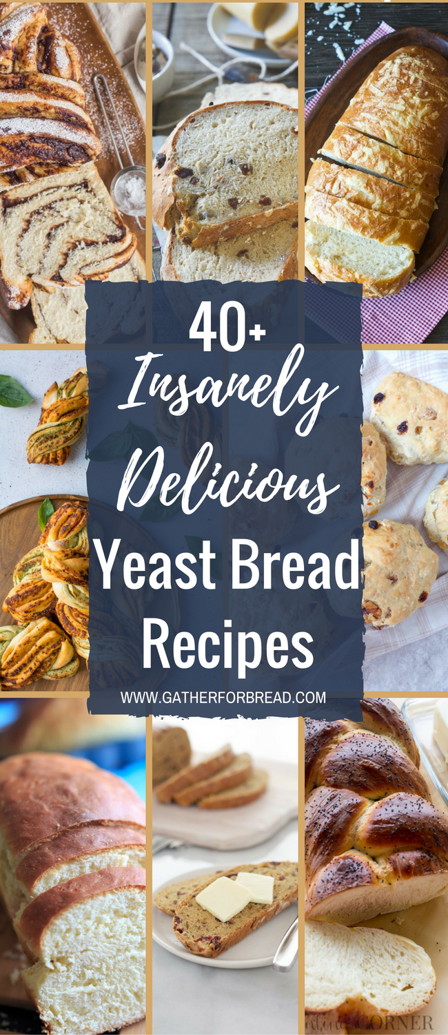 40+ Insanely Delicious Yeast Bread Recipes