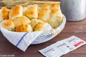 Amish Dinner Rolls - Soft Yeast rolls recipe for warm fluffy buns. Made with instant mashed potato flakes, best served with any dinner comfort food. Adapted from an old Amish cookbook.