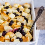 Blueberry Cream Cheese French Toast