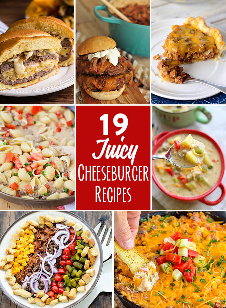19 Juicy Cheeseburger Recipes