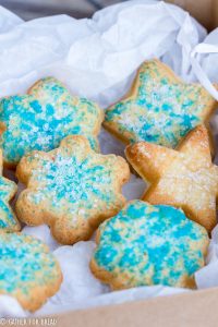 Merry Christmas Sugar Cookies - Homemade classic soft sugar cookies decorated for Christmas. Perfect, easy and ready to share for the holidays!