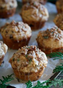 Greek Yogurt Christmas Morning Muffins