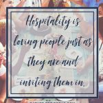 How to Show Practical Hospitality