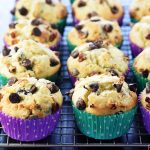 Coconut Pecan Chocolate Chip Muffins